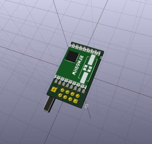Переходник для использования RFM69 в разъёме для NRF24 в MySensors